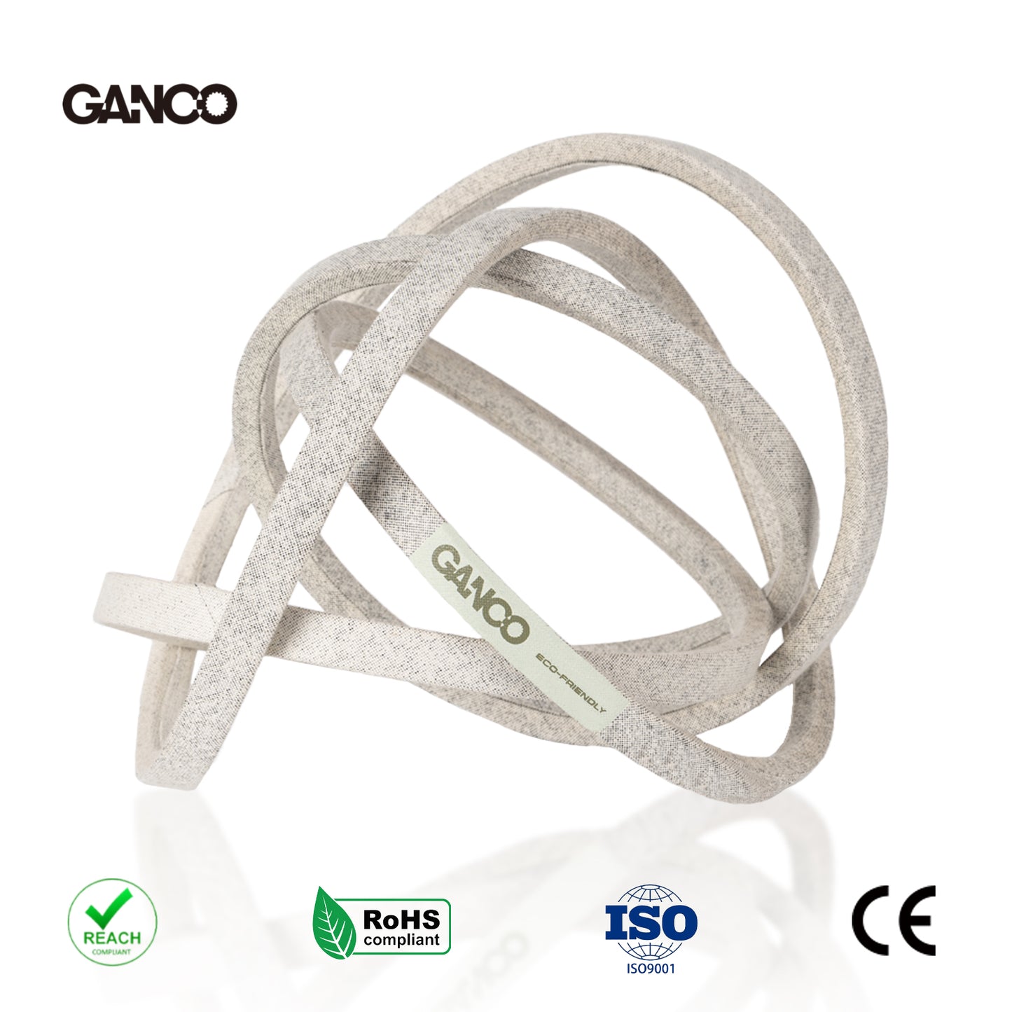 GANCO 532137078 Replace 532157769 532146527 Drive Belt for Craftsman Poulan Walk Behind Mowers Husqvarna 56DHS 56SF 56SFE Replacement Accessories Parts, 3/8 Inch x 32 1/2 Inch Lawn Mower Belt