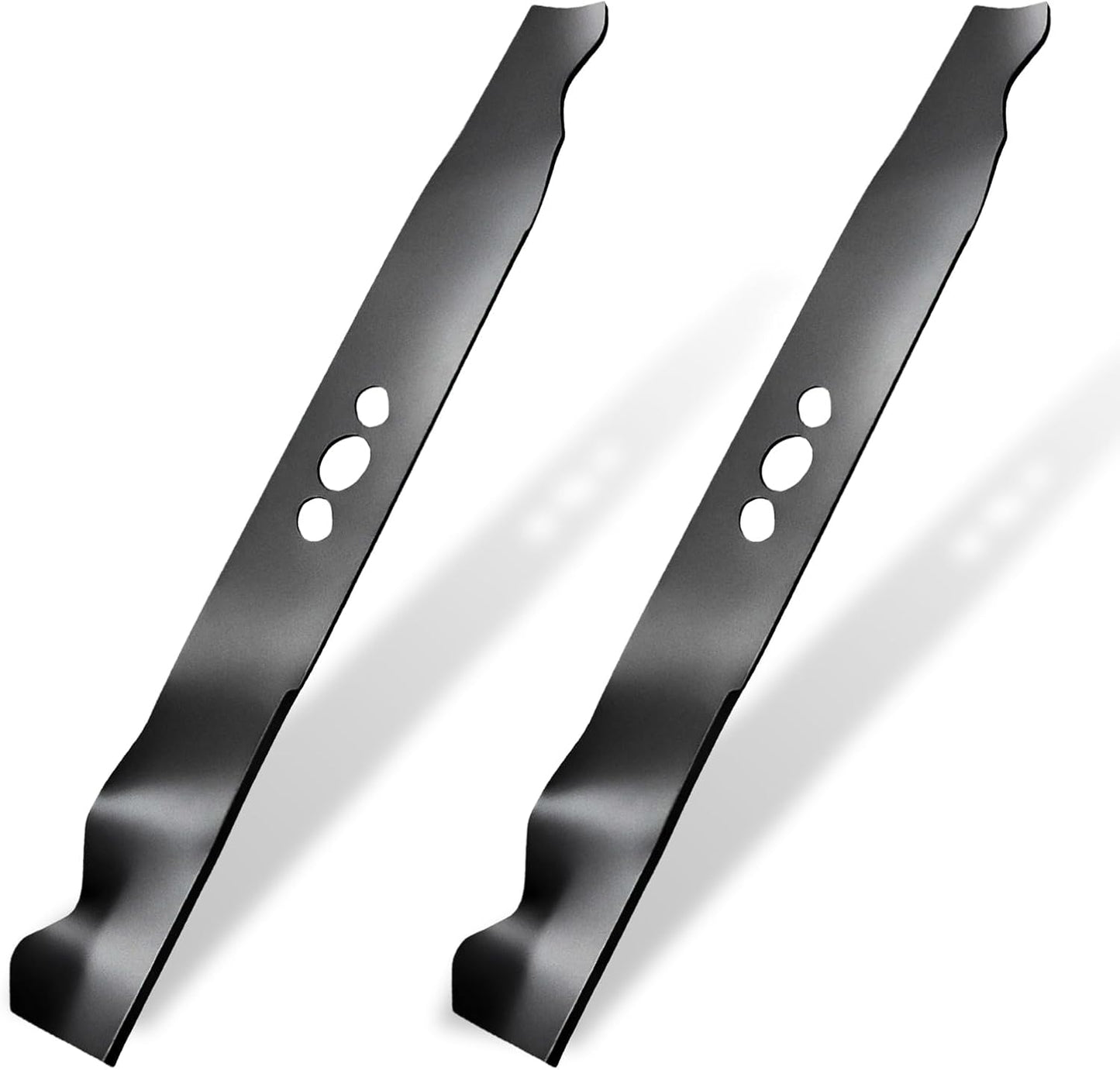 GANCO 2105200317A Mulching Blades for 21 Inch Mower Lawn Tractor Compatible with Murray MNA152901 MNA152903, Mower Accessories Replacement Parts (Pack of 2 Lawn Mower Blades)