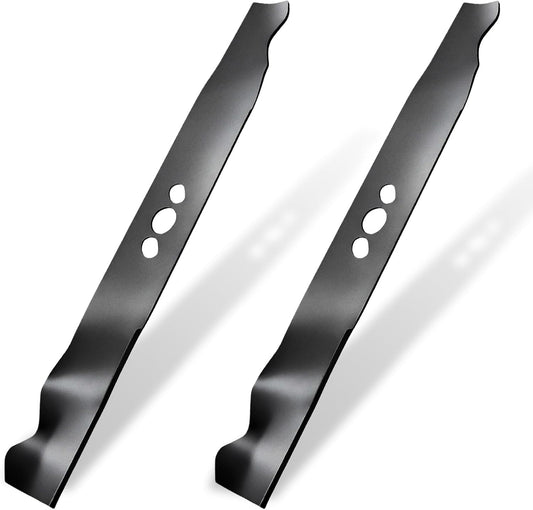 GANCO 2105200317A Mulching Blades for 21 Inch Mower Lawn Tractor Compatible with Murray MNA152901 MNA152903, Mower Accessories Replacement Parts (Pack of 2 Lawn Mower Blades)