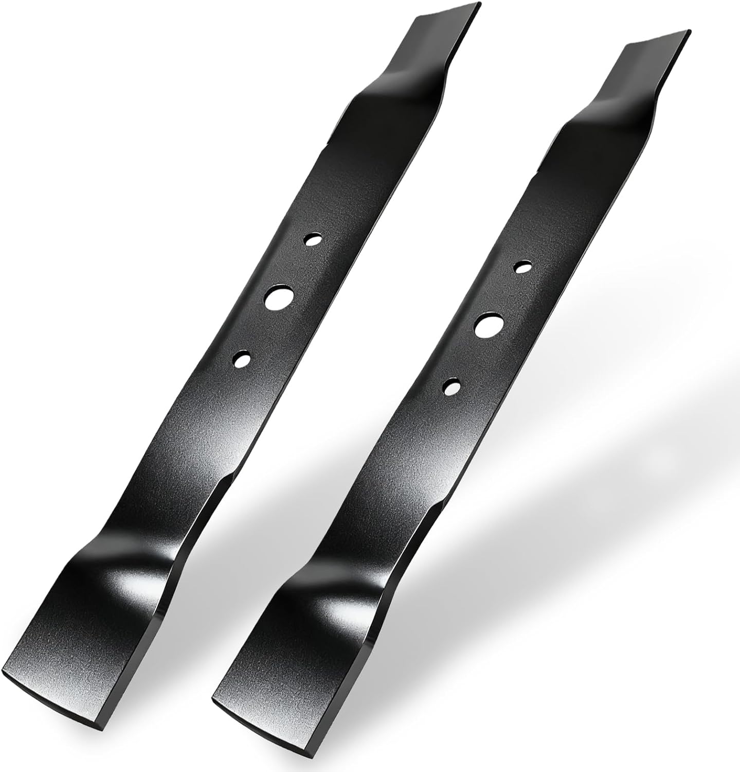 GANCO GX20249 Mulching Blades for John Deere 42 Inch Mower L110 L118 Replacement Parts Mower Accessories (Pack of 2 Lawn Mower Blades)