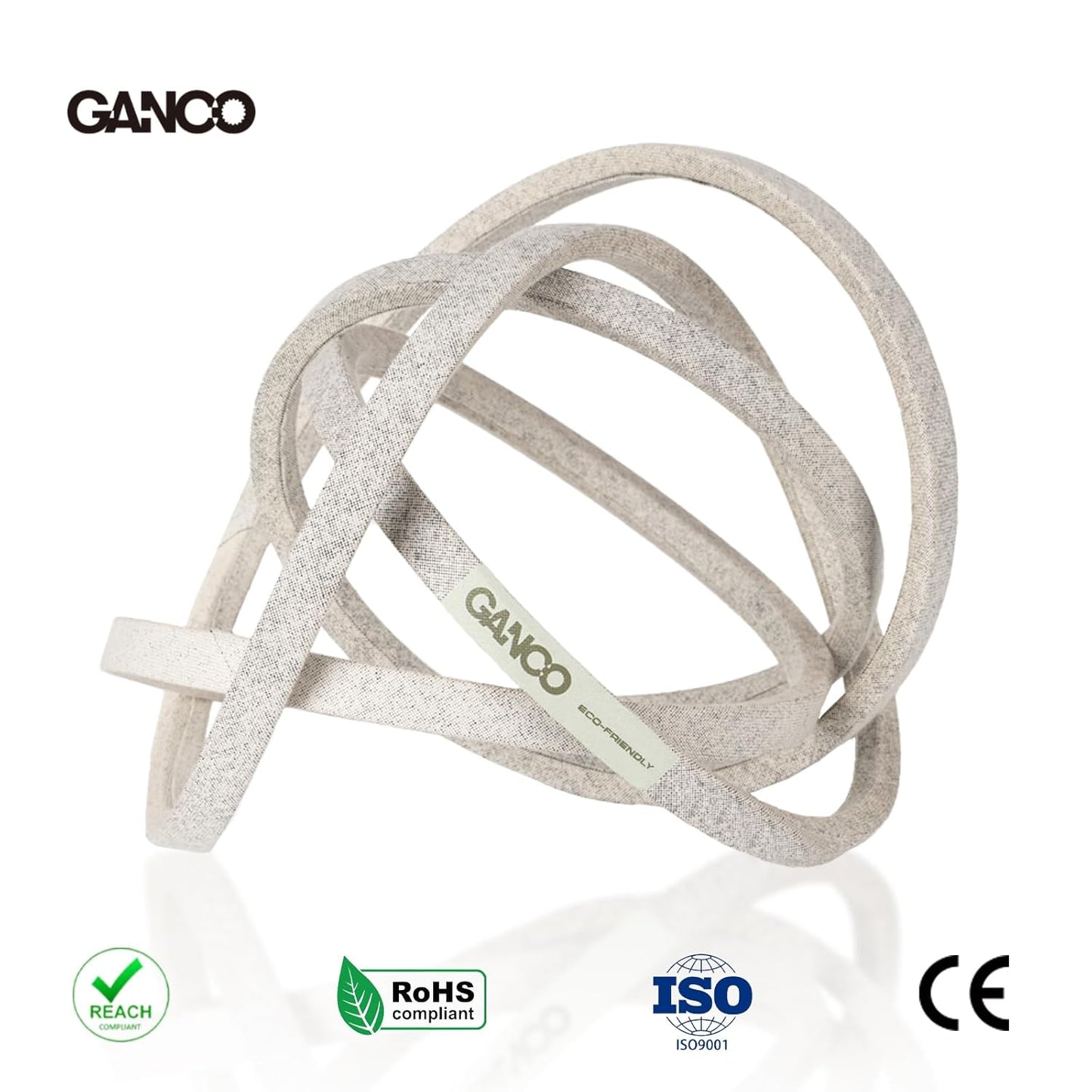 GANCO GX25628 Lawn Mower Deck Belt for John Deere Z335E Zero-Turn Mower Accessories 42" Deck Replacement Part, 1/2 Inch x 118 5/8 Inch Mower Belt