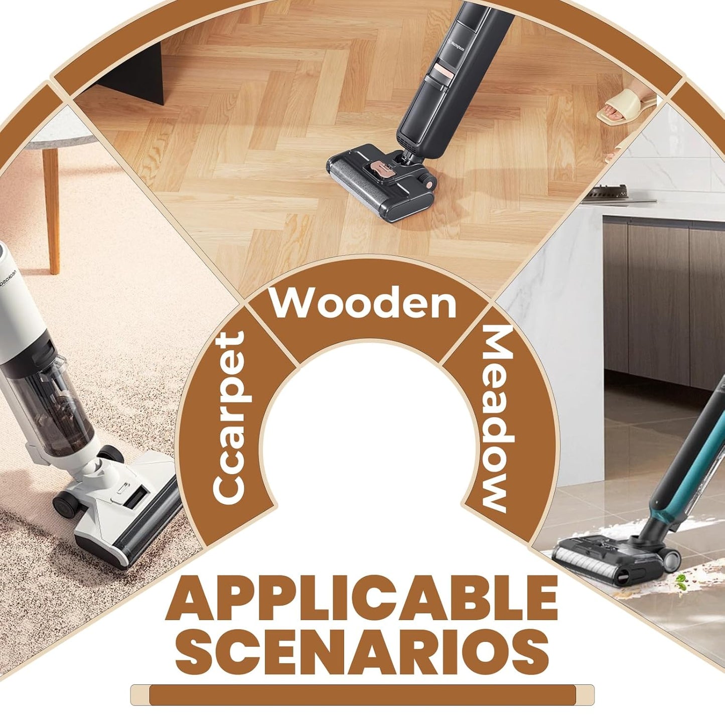 GANCO 1604895 Vacuum Belt Replacement for Bissell Powerforce Compact 2112 1520 23T7 23T7V, Pack of 3 Belts