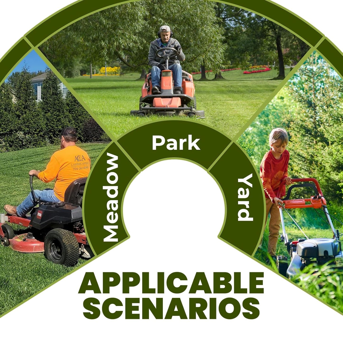 GANCO M154621 Lawn Mower Deck Belt Replacement for John Deere X300 X304 X310 with 42" Deck and EZtrack Zero-Turn Mower with 48" Deck, 1/2 Inch x 146 Inch Mower Belt